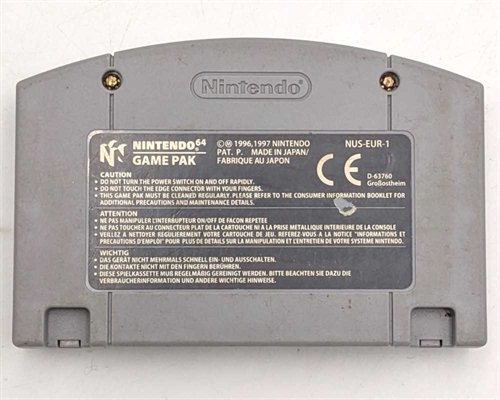 Wetrix - Cartridge - Nintendo 64 Spil - (EUR) (B Grade) (Genbrug)